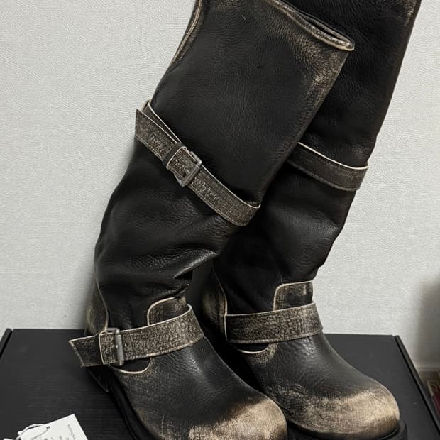 네거티브쓰리 슬라우치 롱부츠 250