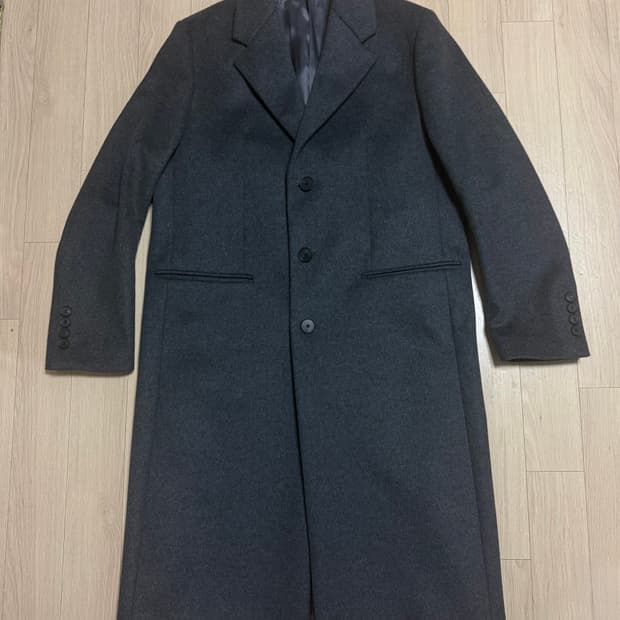 마마가리 캐시미어 50 코트 48 차콜