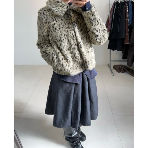 Comme ca ism 퍼 자켓