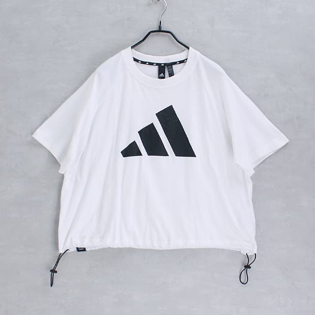 adidas _ oversize cropped tee