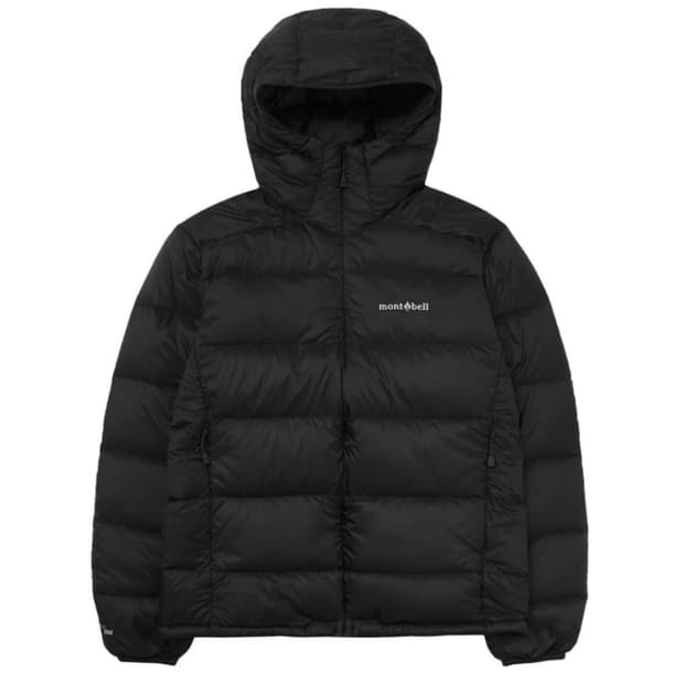 몽벨 라이트 알파인 디운 파카 블랙