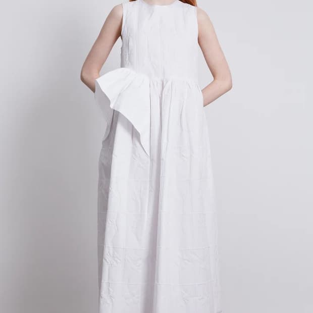 세실리아반센 화이트 드레스