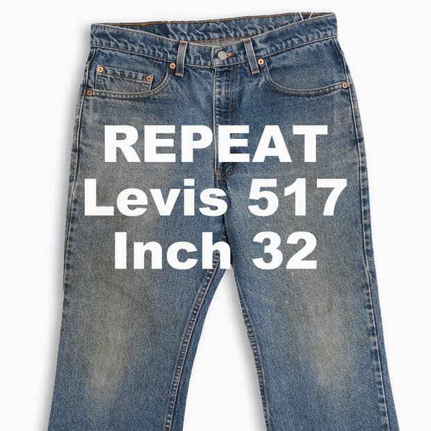 빈티지 리바이스 517 중청 90s USA 32 인치 LV51734162