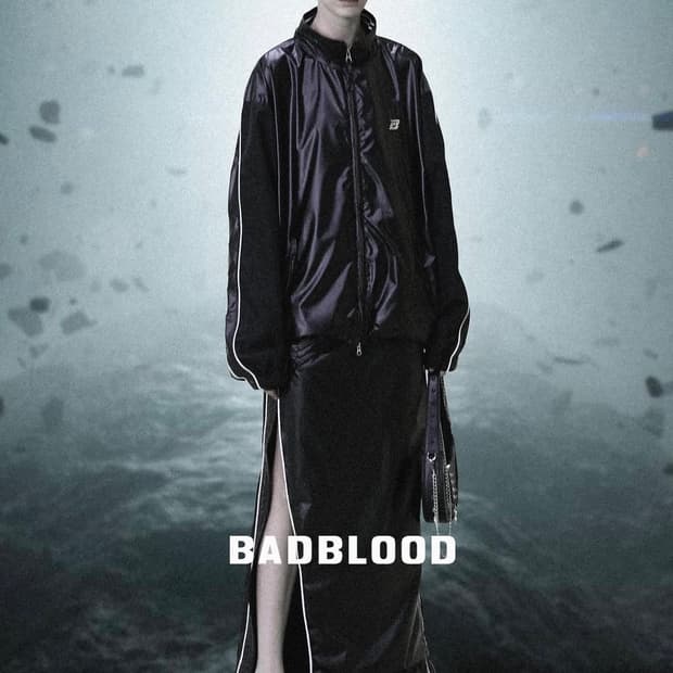 배드블러드 바람막이 2023ss