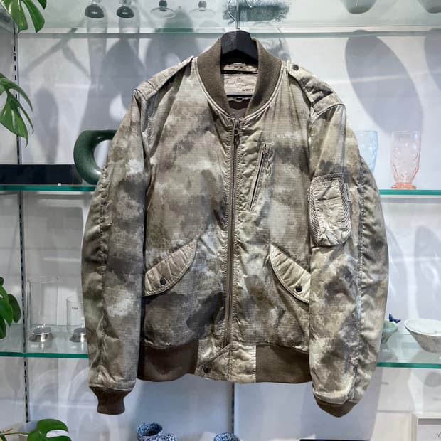 아비렉스 a-tacs camouflage ma-1