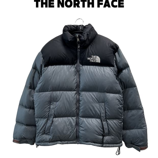 노스페이스 700필 1996 eco 눕시 구스 다운 자켓 그레이