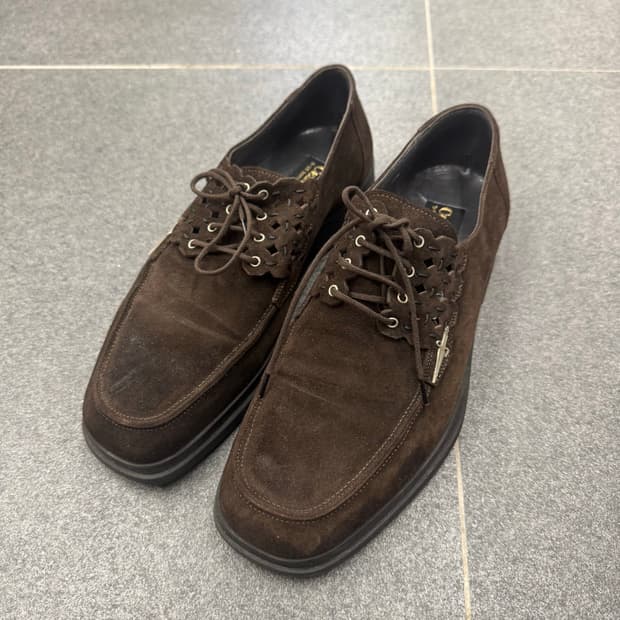 Cesare Paciotti Suede Loafers