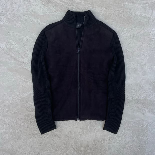 아르마니 익스체인지 니트집업