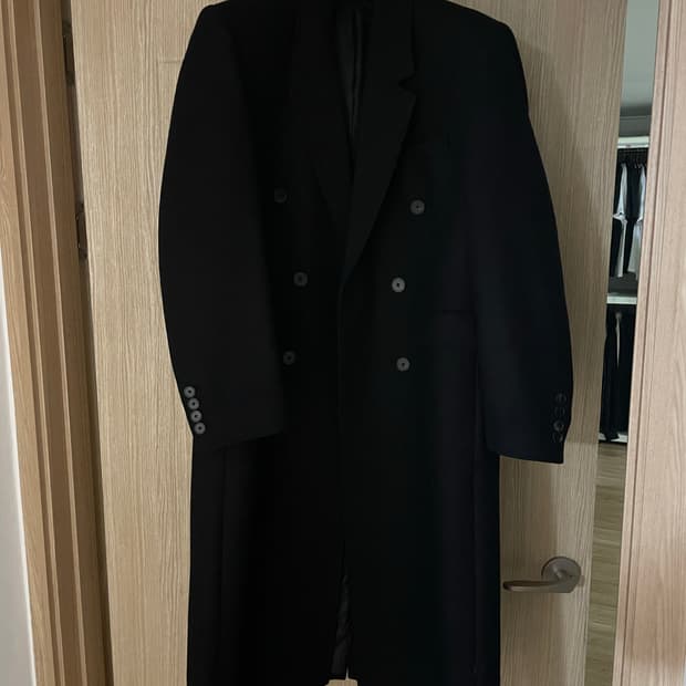 엘무드 더블 롱코트 