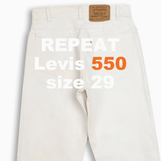 리바이스 550 오렌지탭 90s USA 29 인치 OR5503027