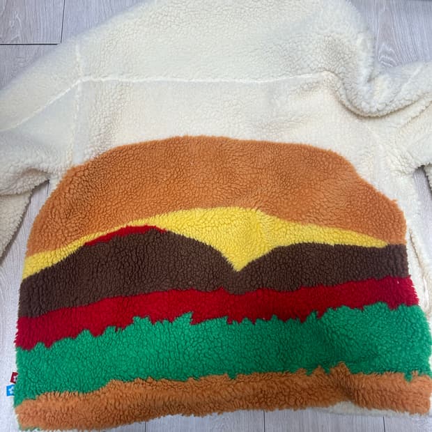 Vandy the Pink 버거 후리스 