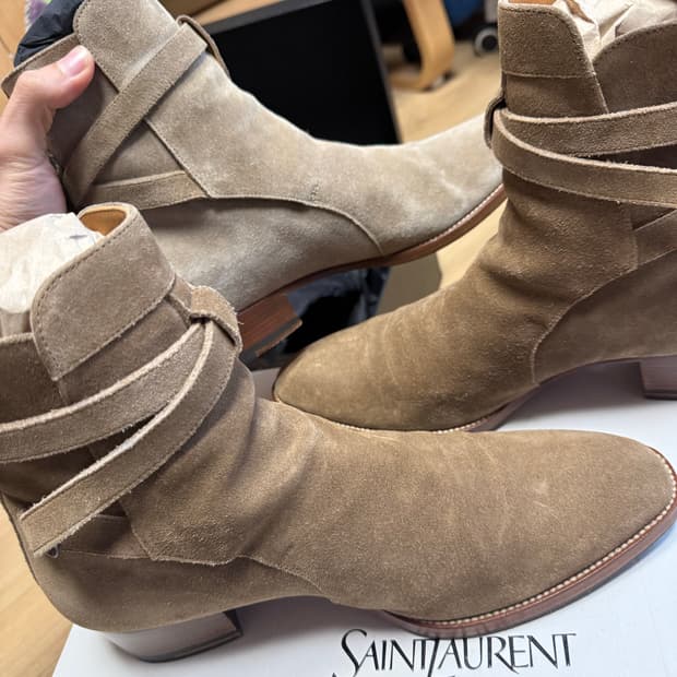 생로랑 첼시부츠 조드퍼 42
