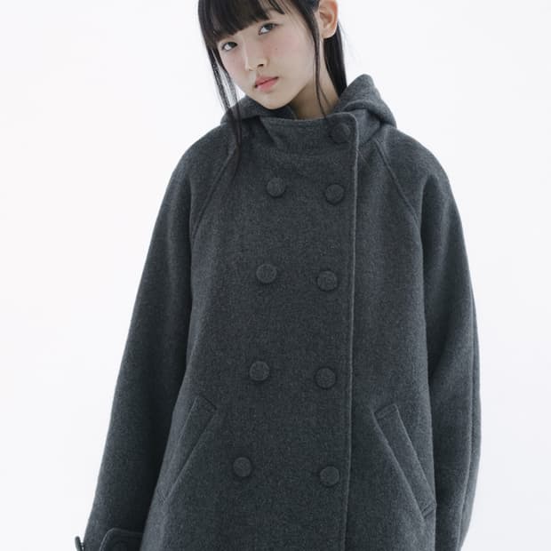 허그유어스킨 새상품 하프코트