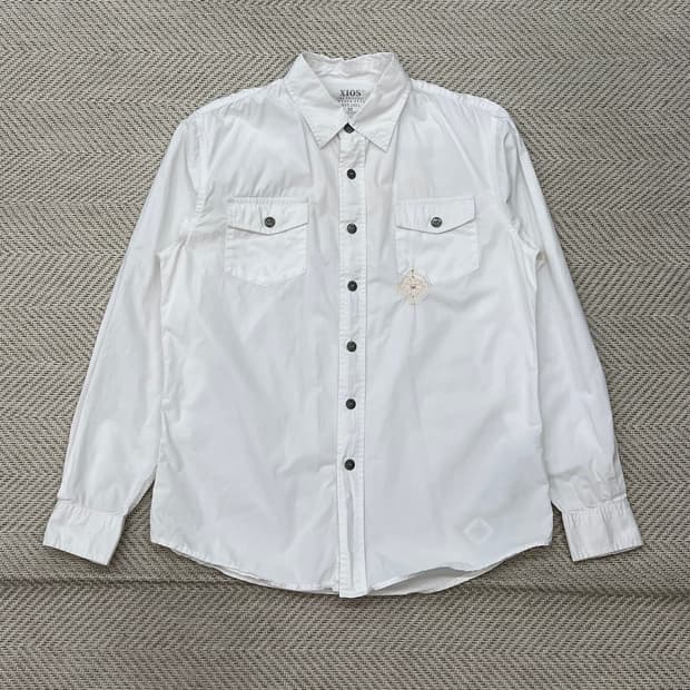 Xios 자수 웨스턴 셔츠 r2332