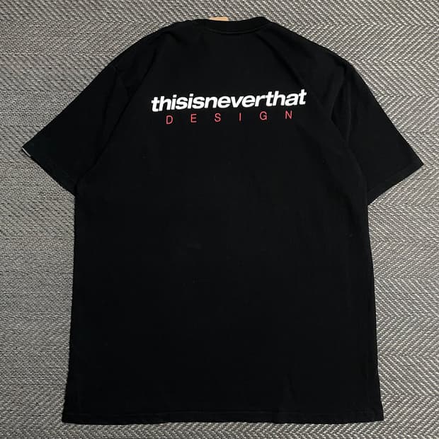 디스이즈네버댓 빅로고 박시핏 반팔 티셔츠o 5217