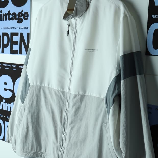 (L-2XL) 스파오 집업 바람막이 점퍼자켓 아메카지 박시-H32687