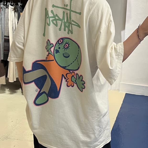 Stussy 스투시 이블 돌 빅로고 반팔티