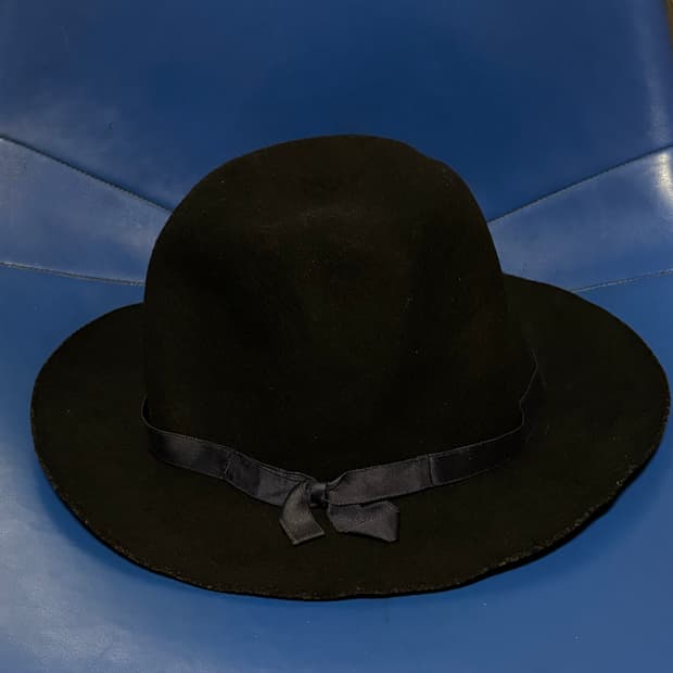 언더커버 키지마타카유키 울 페도라 블랙