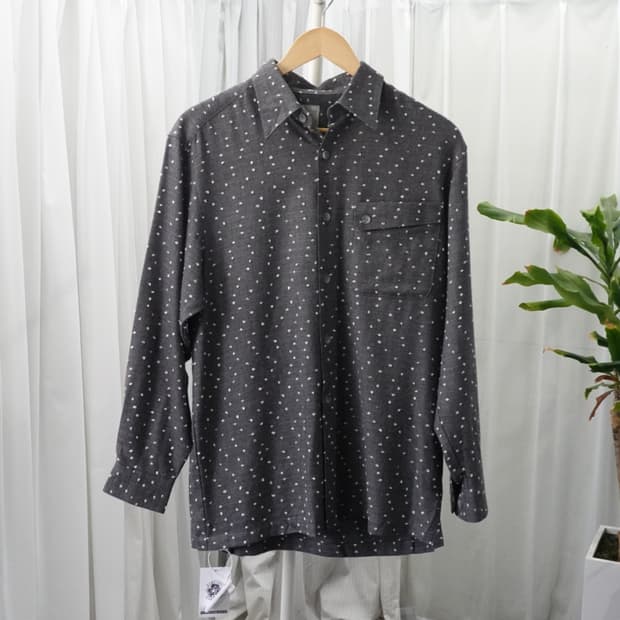차콜 도트 패턴 셔츠 (COSIA BRIN) 1946