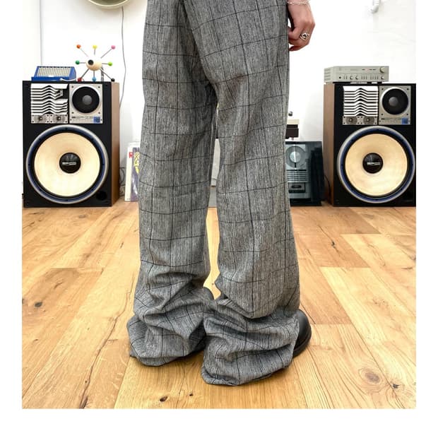 DIESEL 디젤 스트라이프 트라우저 팬츠