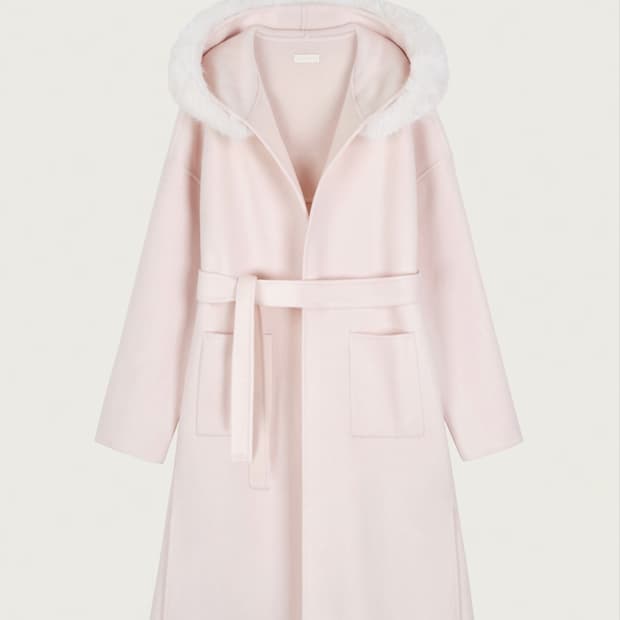 [클리시어]Lilac merino wool coat 라일락 메리노 코트