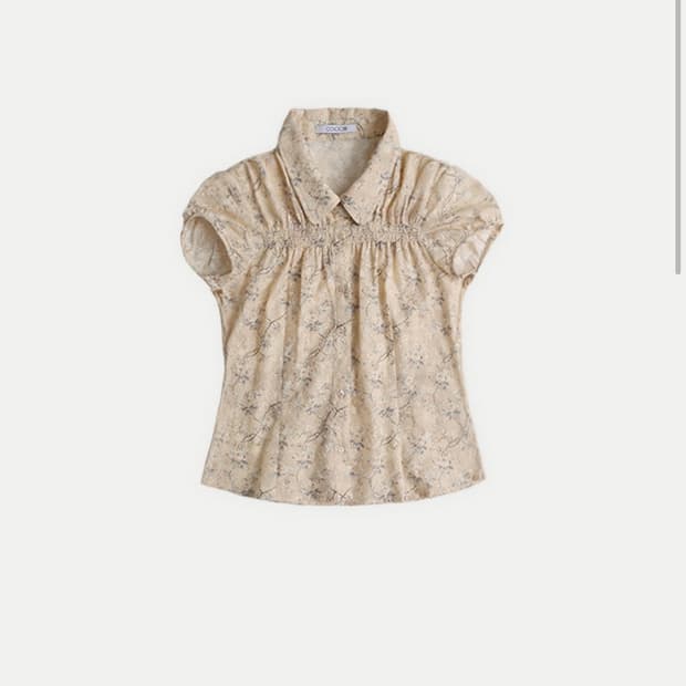 콜로신스 블라우스 GIRLY EMBROIDERY BLOUSE