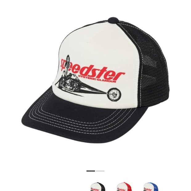 히스테릭글래머 스피드스터 트러커캡