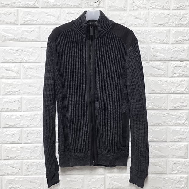 택포_ CK 캘빈클라인 코듀로이 니트 집업 M