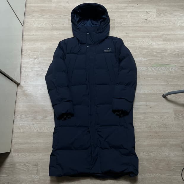 푸마 롱 덕다운 패딩 [네이비] M/95