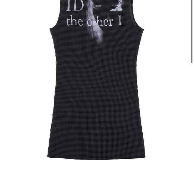 본네 Pleated mini dress (Black)