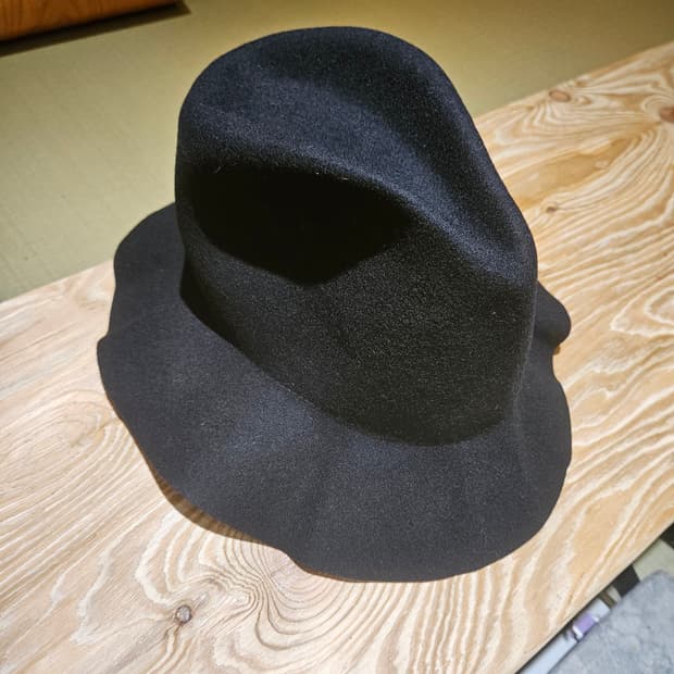 Yohji yamamoto Wool Felt Long Brim Soft