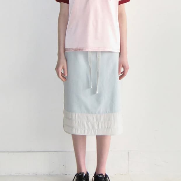 시눈 스커트 (1회착)