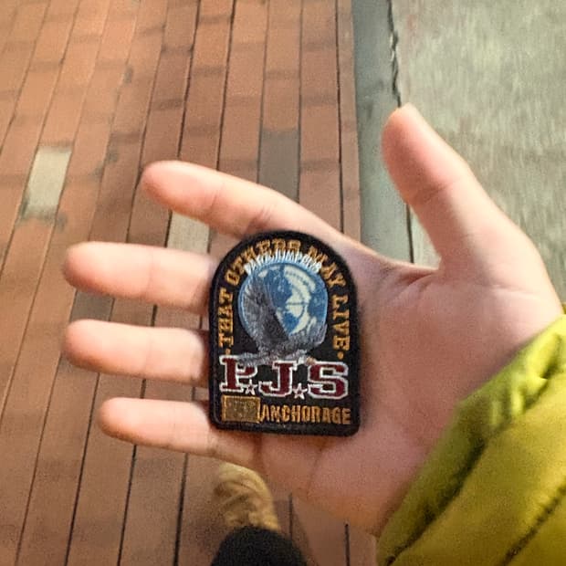 파라점퍼스 와펜 검은색 판매