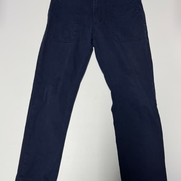 유니폼브릿지 퍼티그 네이비 치노팬츠 31.4인치