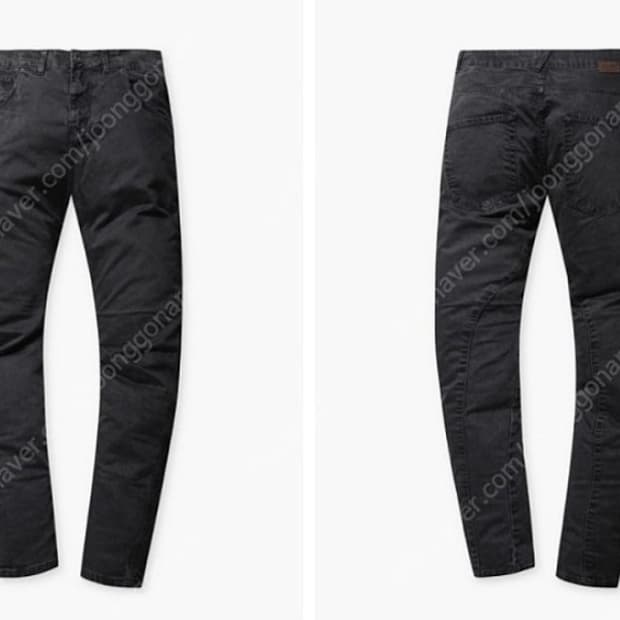 시리즈 Series  x Fiver  마이크로 체크 슬랙스 팬츠