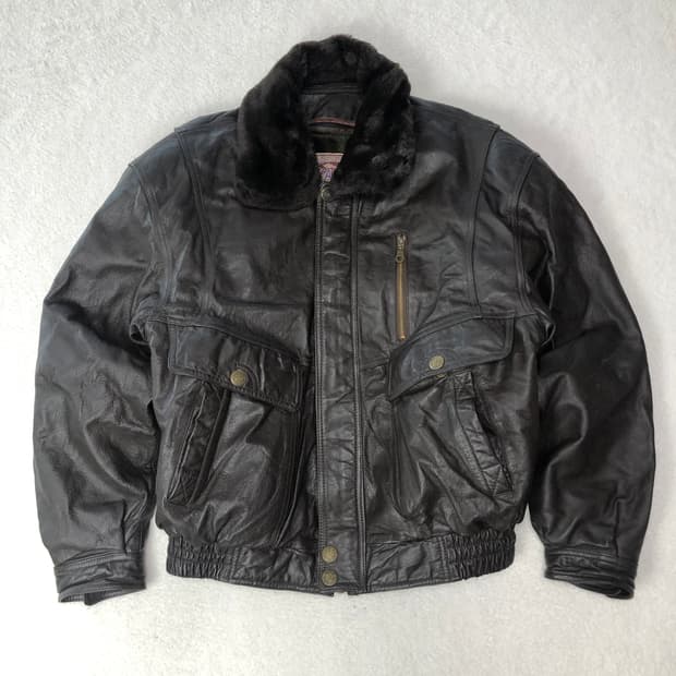 A2 카우하이드 레더자켓 (내피 탈부착)