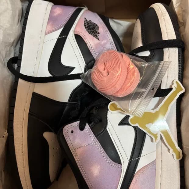 풀박 나이키 에어 조던 1 미드 타이다이