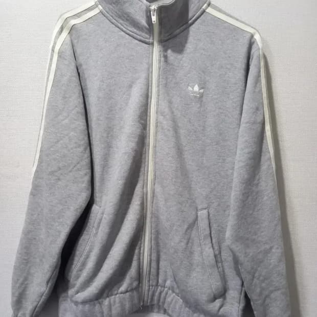 아디다스 희귀 스케이트보딩 그레이 트랙탑 저지 져지집업 90~95