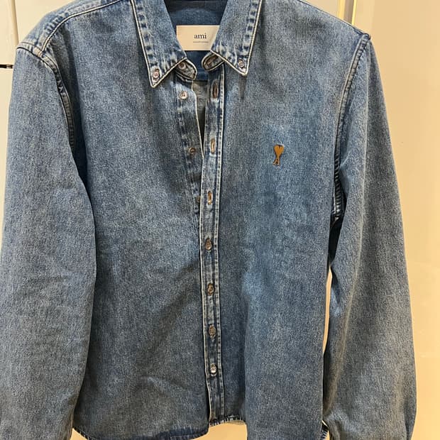 26fw 데님청셔츠자켓 2xl (새상품급)