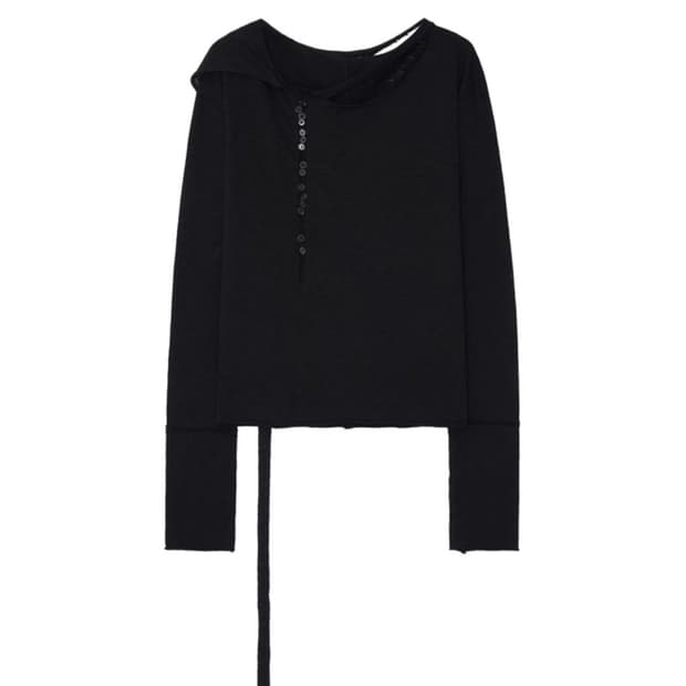 하르테올뎀 Buttoned Scarf Sleeve [2size]