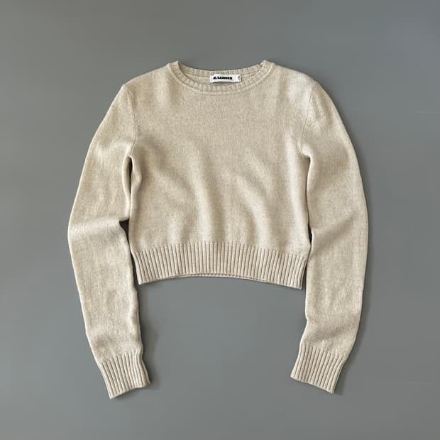 질샌더 jil sander 크롭 니트