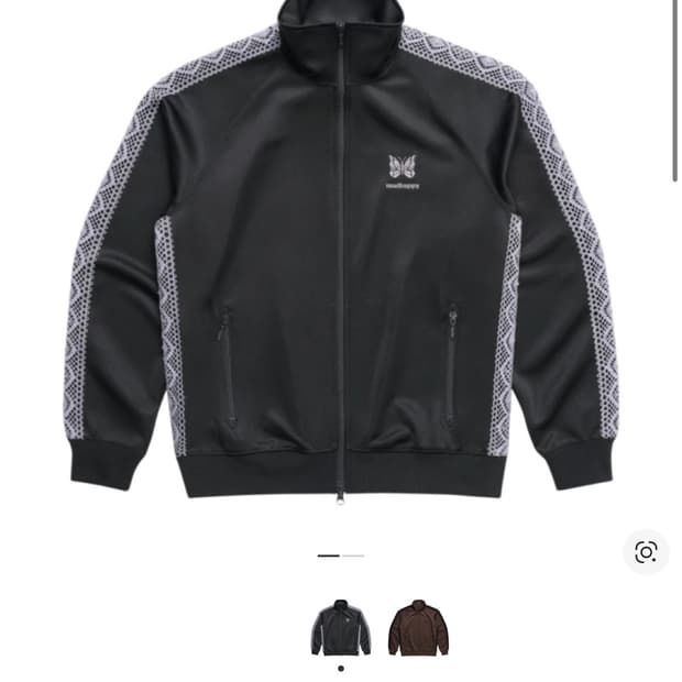 니들스 매드해피 트랙탑 트랙자켓 s needles madhappy