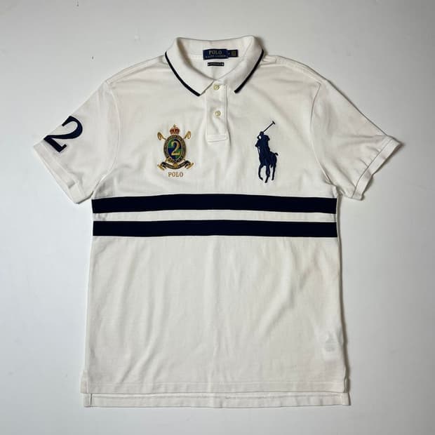 폴로 랄프로렌 빅포니 넘버2 카라 반팔 티셔츠 PN9637
