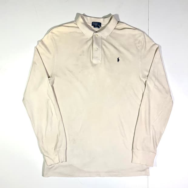 폴로 크림 화이트 PK셔츠 M
