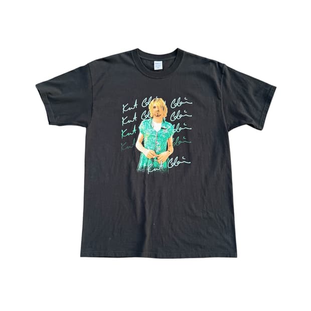 빈티지 90s NIRVANA KURT COBAIN 티셔츠