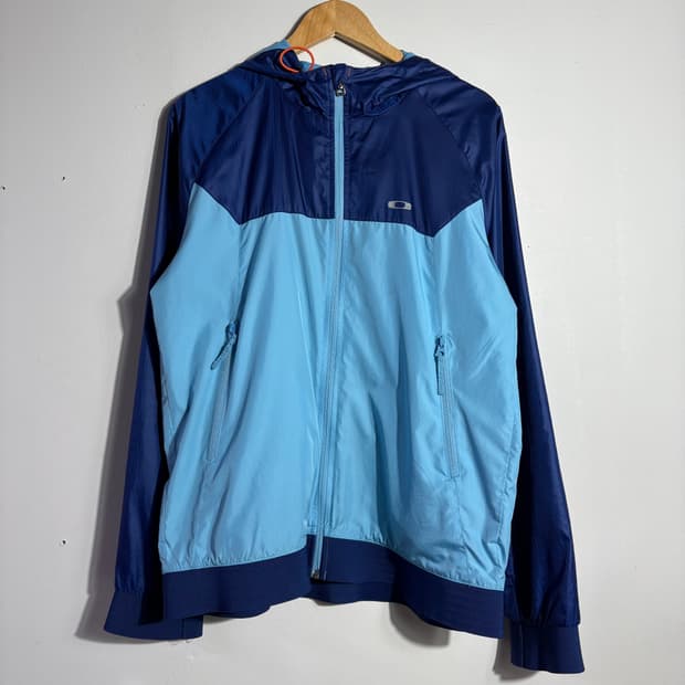 오클리 투톤 배색 기능성 바람막이 자켓 (무료배송)