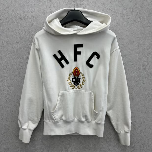 90 헤리티지플로스 HFC 10주년 여자 루즈핏 후드티
