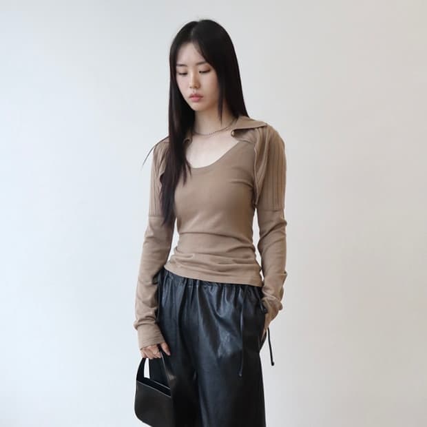 자크뮈스 볼레로 레이어드 탑 44-55