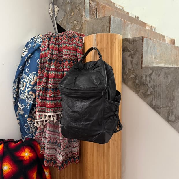 알렉산더 왕 블랙 월리 레더 백팩 