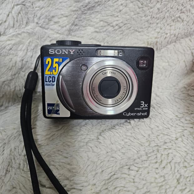 소니 사이버샷 dsc-w12 레트로 디카